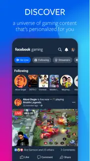 facebook gaming iphone screenshot 2