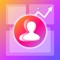 S Widget is a useful widget to help you view your instagram stats Easily & Fast