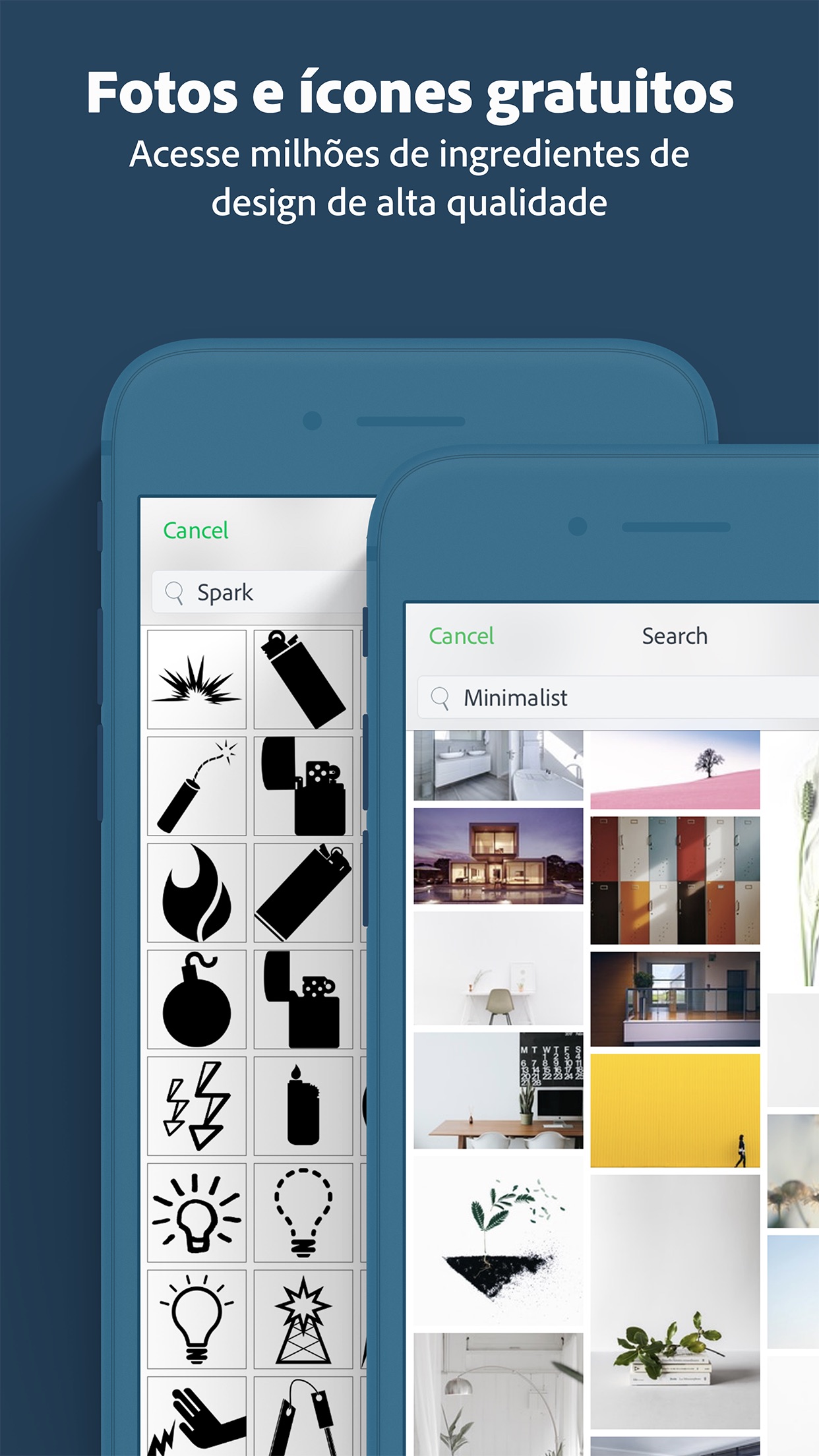 Screenshot do app Adobe Spark Post: Insta Editor