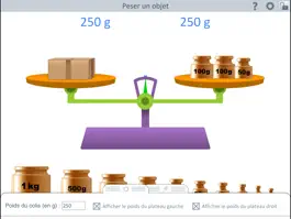 Game screenshot École : Peser des objets apk