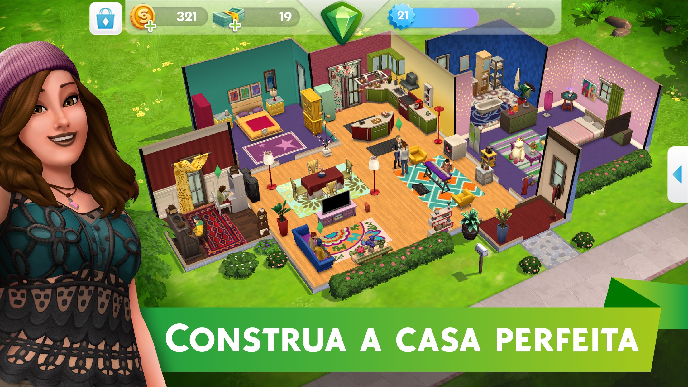 Screenshot do app The Sims™ Mobile