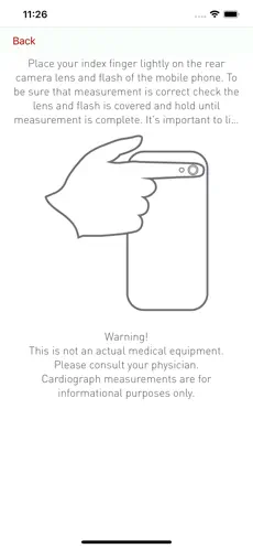 Screenshot 5 Monitor de Pulso Cardiaco iphone