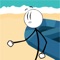 You will play for the character Stickman, who found himself on the island of survival