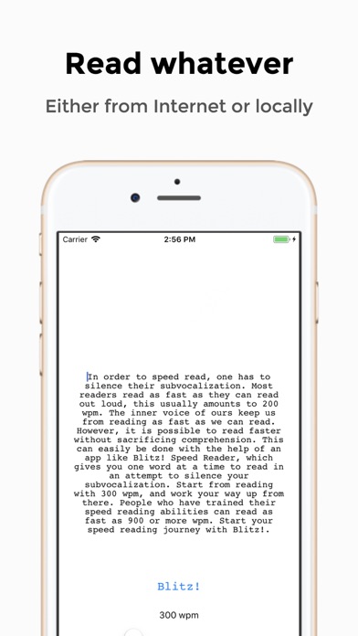 How to cancel & delete Blitz! Pro Speed Reader from iphone & ipad 2