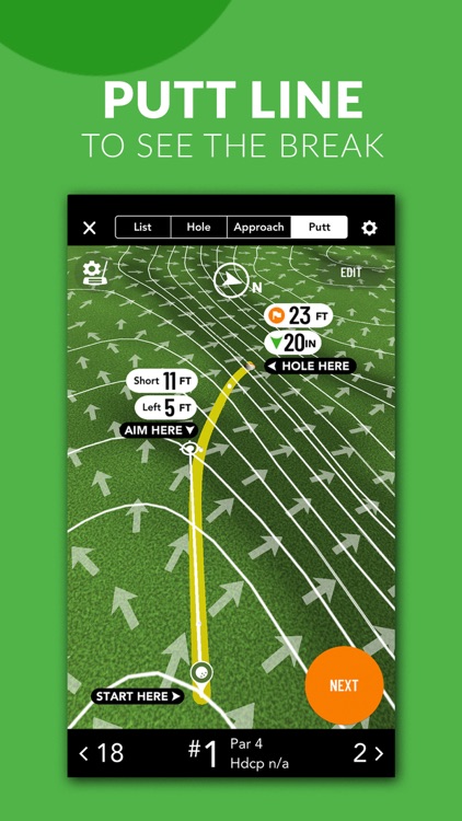 GolfLogix Golf GPS + Putt Line screenshot-4