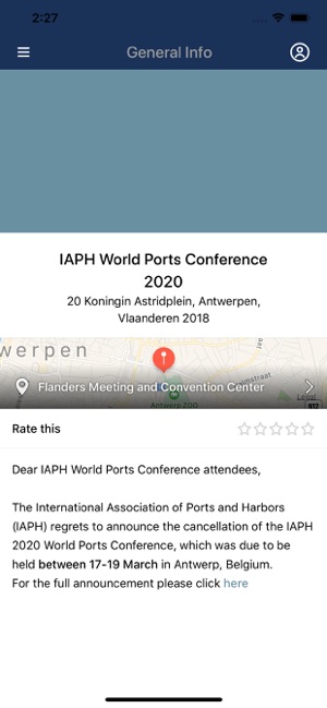 IAPH World Ports Conference(圖2)-速報App