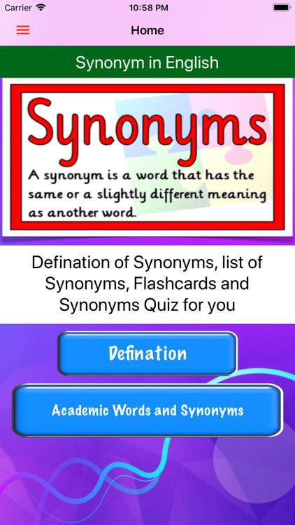 Learn English: Synonyms