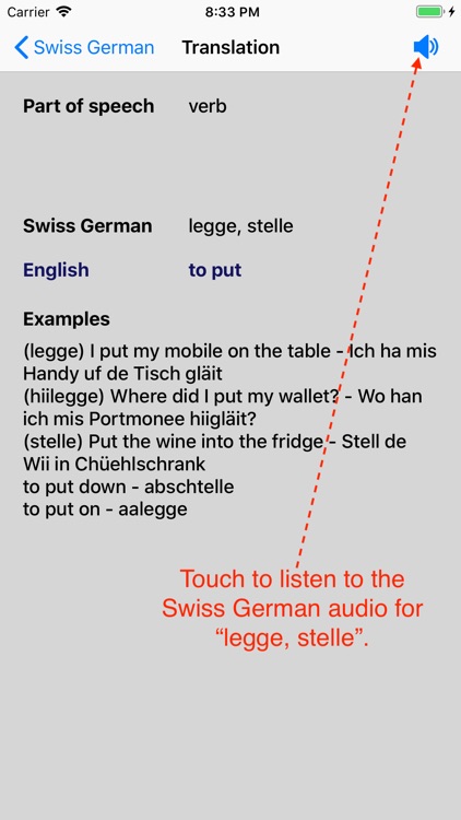 Swiss German Dictionary