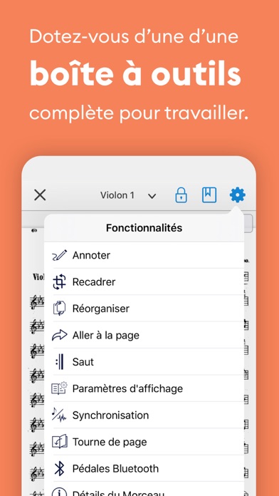 Newzik: Lecteur de Partitions Newzik: Lecteur de Partitions
