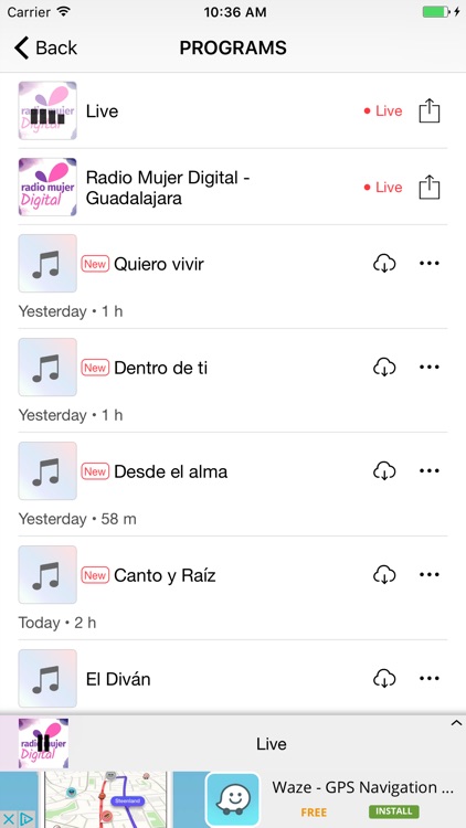 Radio Mujer Digital screenshot-3