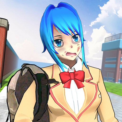 Anime High School Robbery Fun Icon