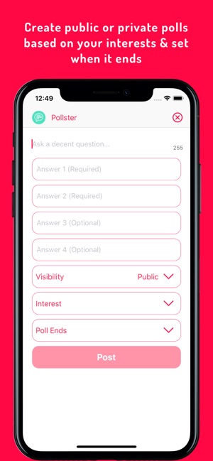 Pollster - Social Polls(圖4)-速報App