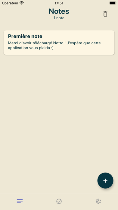 Screenshot #1 pour Notto - Notes et Todo