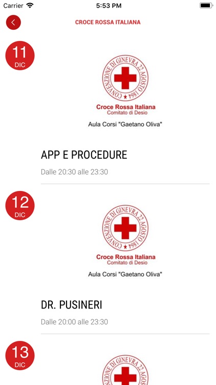 Croce Rossa Italiana Desio screenshot-5