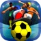 Icon Futsal game - indoor football