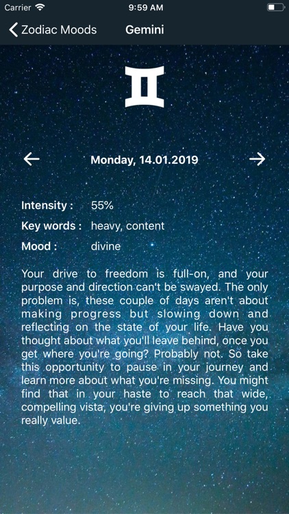 Zodiac Moods
