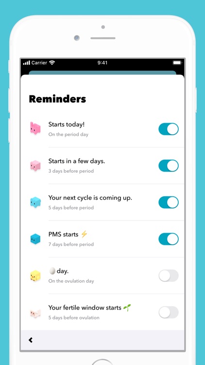 Cube Period Tracker screenshot-5