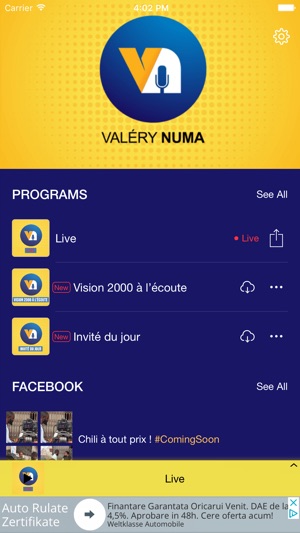 Valéry Numa Show(圖1)-速報App