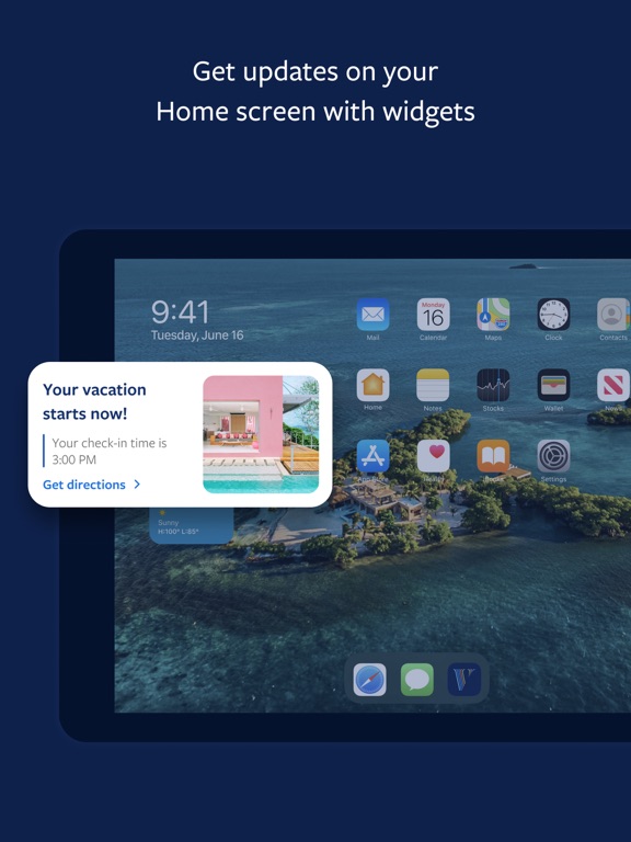 iPad Image of Vrbo Vacation Rentals