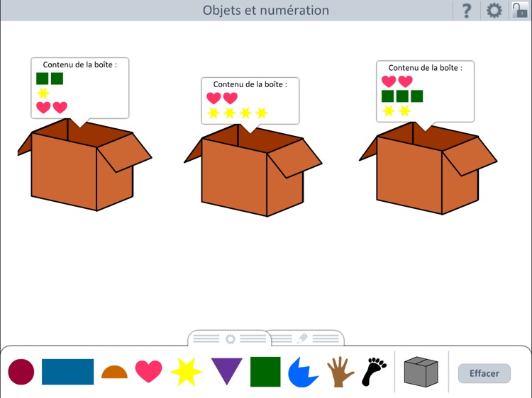 École : Objets et numération