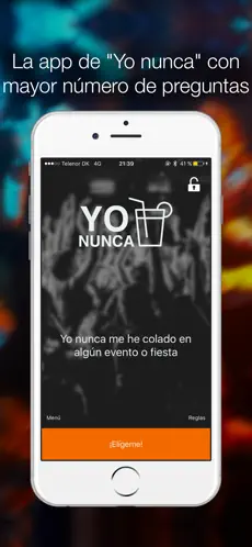 Screenshot 1 Yo Nunca - Juegos para beber iphone