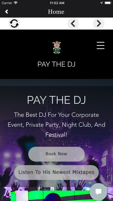 Pay The DJ Mobile Fan screenshot 2