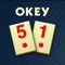Free and Online version of the addicting  Rummy family game Okey 51