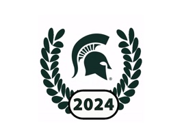 MSU Class of 2024 Stickers