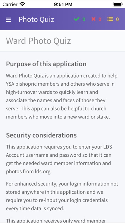 LDS Ward Photo Quiz