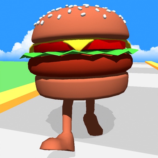 Burger Run 3D iOS App