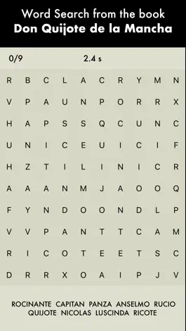 Game screenshot Quixote Word Search mod apk