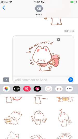 Aisu the Rabbit Stickers(圖4)-速報App