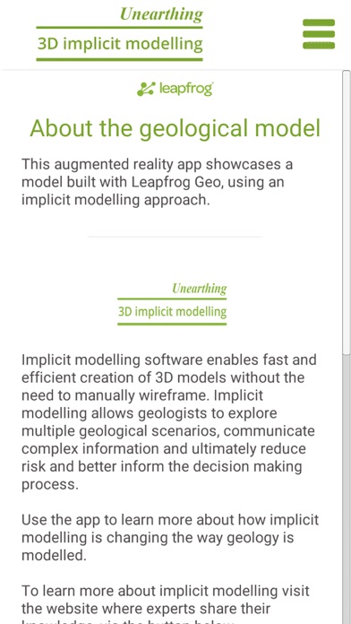 How to cancel & delete Unearthing 3D Modelling from iphone & ipad 4