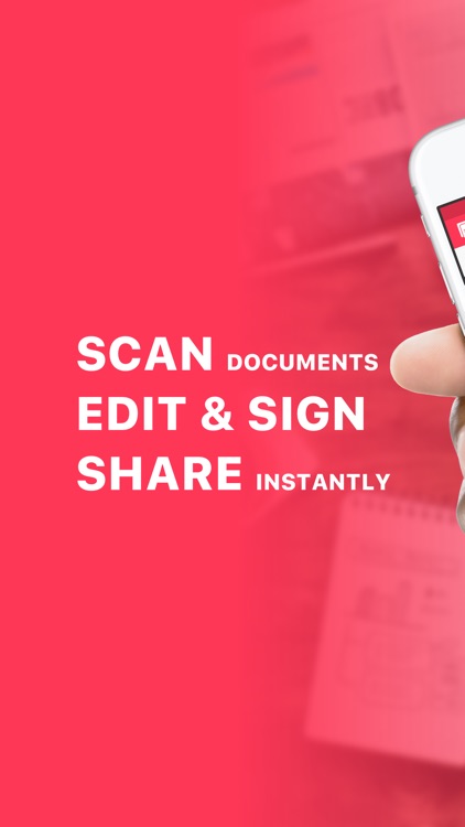 Scan Edit Sign Documents & PDF