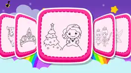 Game screenshot Princess Coloring Book of Kids hack