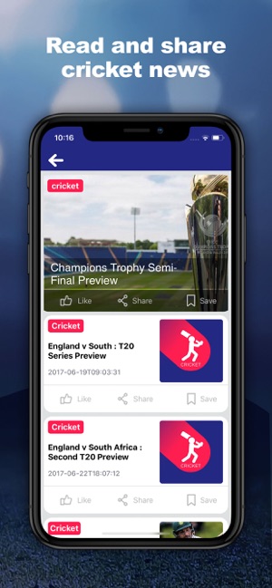 Cricket WC(圖4)-速報App