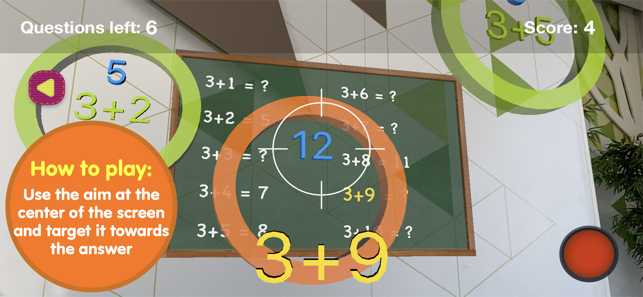 Math skills Addition - AR game(圖3)-速報App