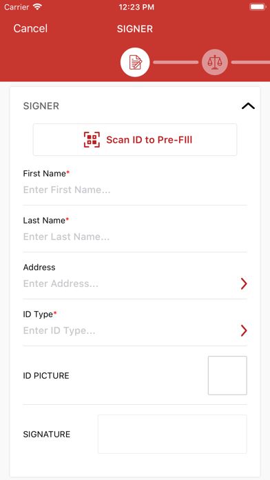 How to cancel & delete NotaryAct - Electronic Journal from iphone & ipad 4