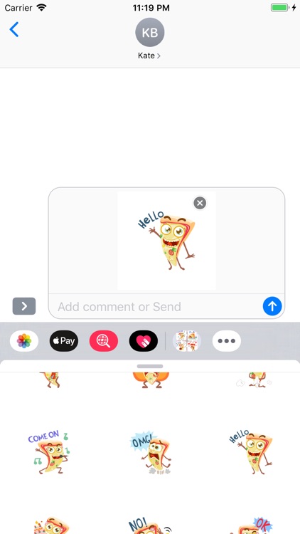 Pizza Day Stickers screenshot-3