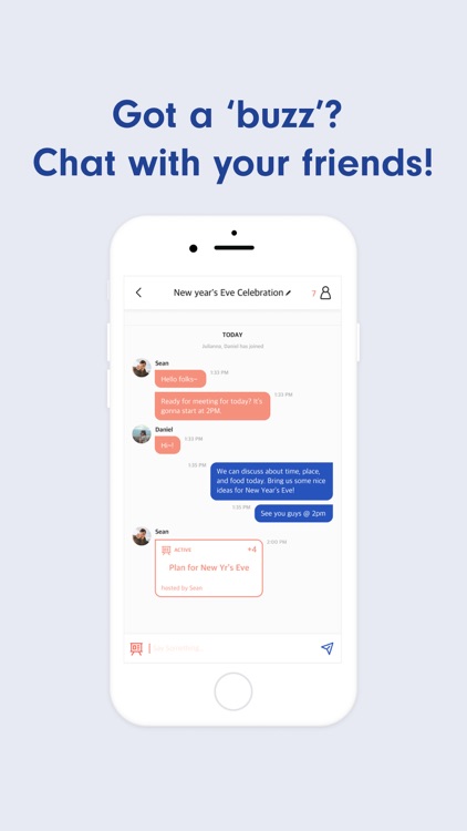 Buzzly - chat with whiteboard