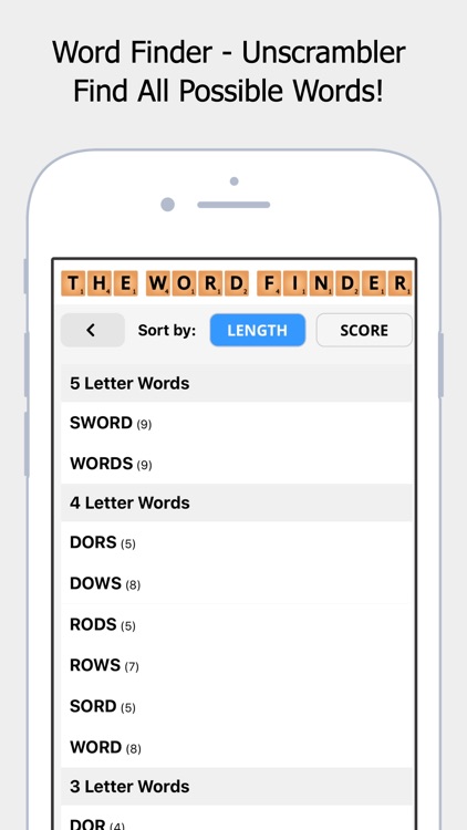 The Word Finder