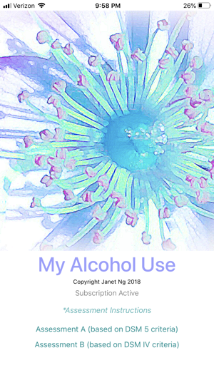 My Alcohol Use (Assessment)