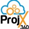 The ProjX360 app is for use with ProjX360 Management Solution Software