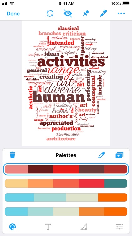 Wordsalad - Smart Word Clouds