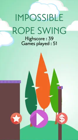 Game screenshot Impossible Rope Swing Skills apk