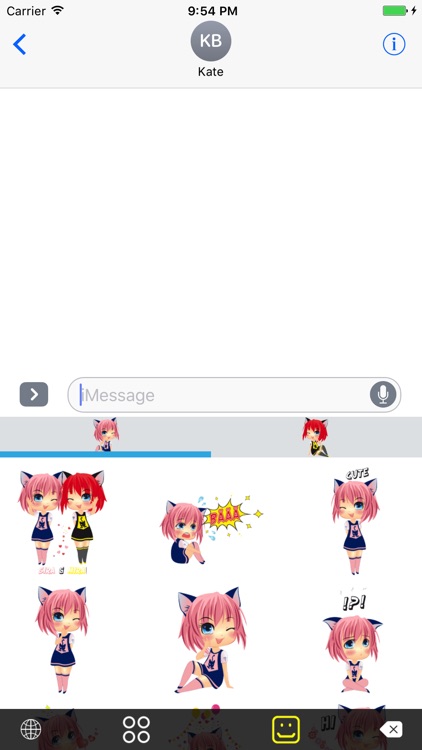 Sira & Mira Chibi Manga Emoji