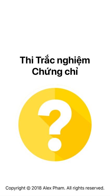 Thi Trắc nghiệm Chứng chỉ