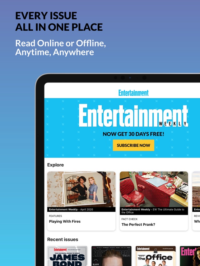 Entertainment Weekly Magazine Im App Store