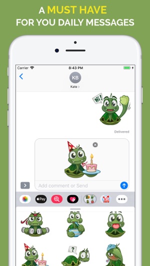 TurtleMoji - Turtle Emojis(圖5)-速報App