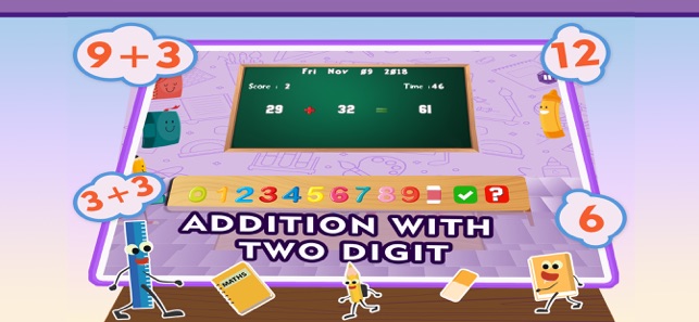 Learn Math Addition Quiz Games(圖2)-速報App